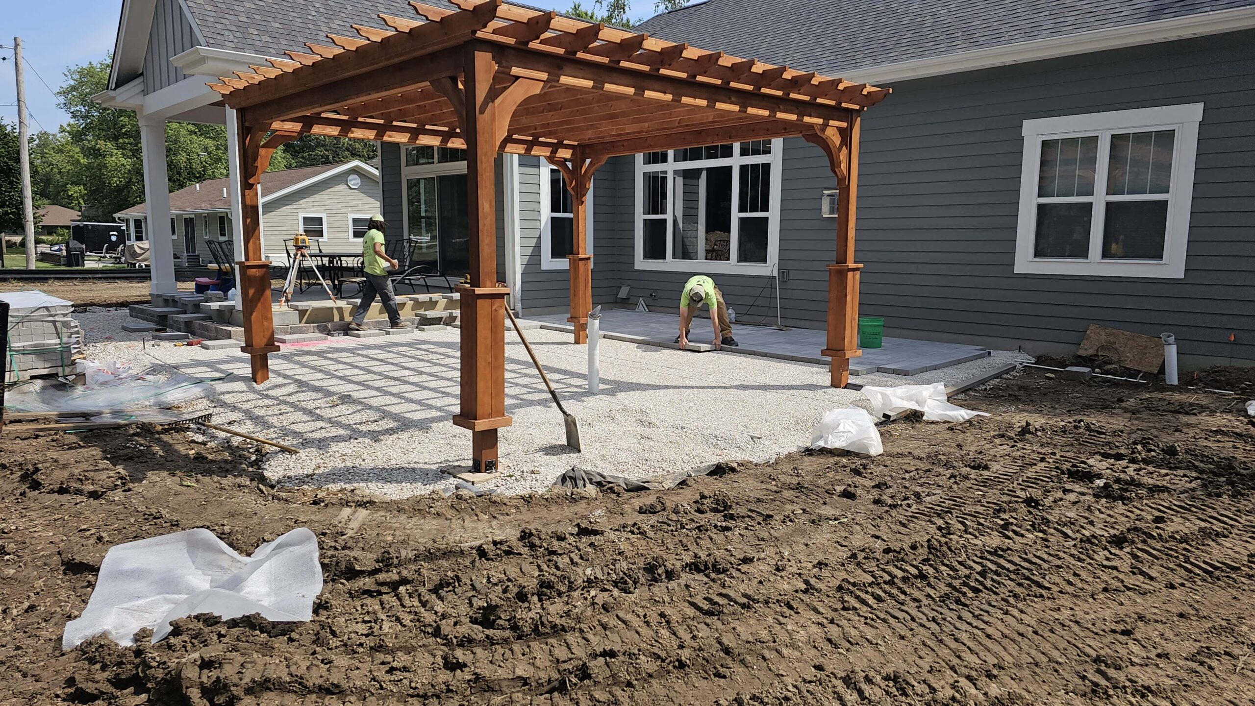 Landcape services page hardscape and desing pic